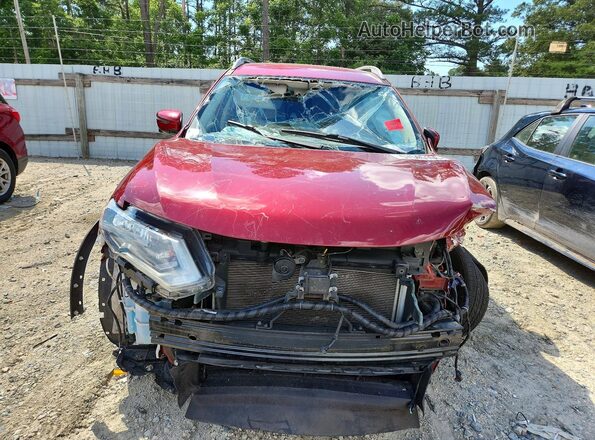 5N1AT2MV9JC820358 2018 NISSAN ROGUE Red Вид спереду