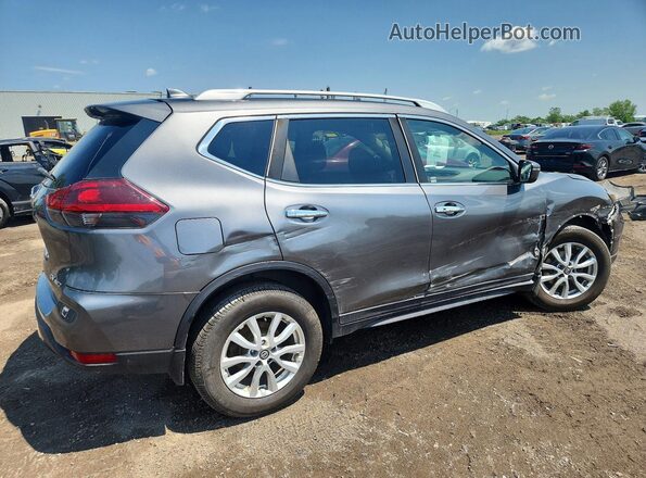 5N1AT2MV9JC821090 2018 NISSAN ROGUE Charcoal Հետևի աջ