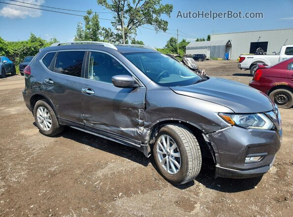 5N1AT2MV9JC821090 2018 NISSAN ROGUE Charcoal Առջևի աջ