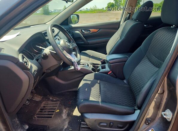 5N1AT2MV9JC821090 2018 NISSAN ROGUE Charcoal Սալոնի դիմացի տեսք