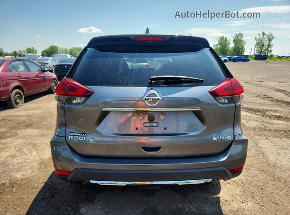 5N1AT2MV9JC821090 2018 NISSAN ROGUE Charcoal Հետևի տեսք