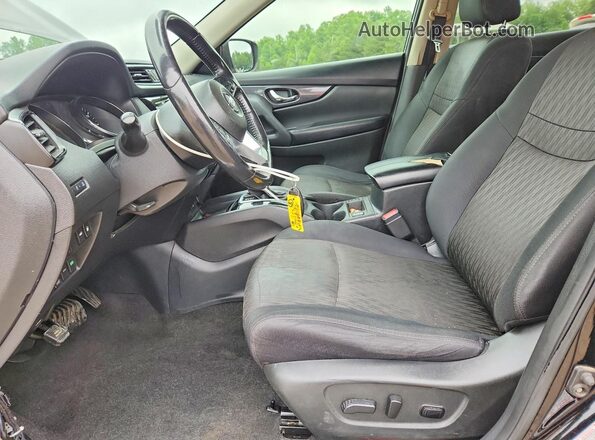 5N1AT2MV9JC832655 2018 NISSAN ROGUE Black Вид салону спереду