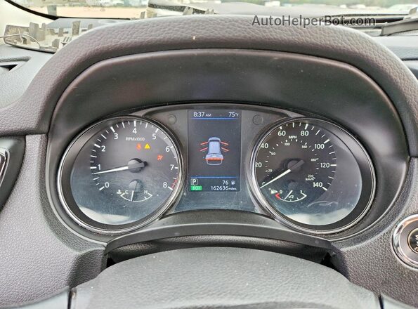 5N1AT2MV9JC832655 2018 NISSAN ROGUE Black Вид щитка приладів