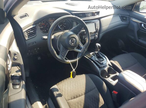 5N1AT2MV9JC838598 2018 NISSAN ROGUE Silver Вид панелі приладів