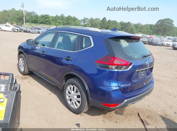 5N1AT2MV9KC701470 2019 NISSAN ROGUE Синий Задняя левая четверть