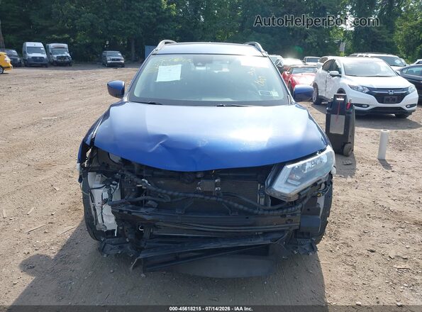 5N1AT2MV9KC701470 2019 NISSAN ROGUE Синий Вид щитка приборов