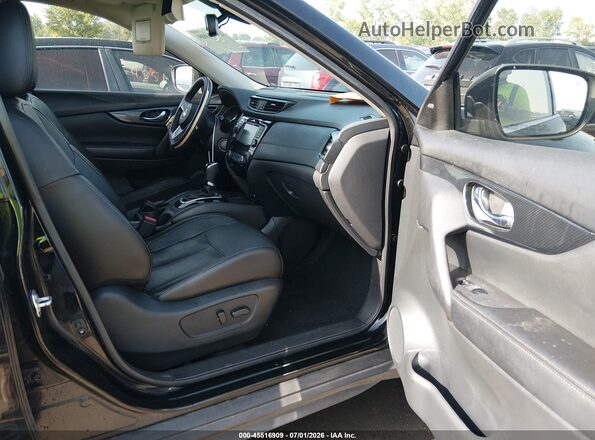 5N1AT2MV9KC723548 2019 NISSAN ROGUE Black წინა სალონის ხედი