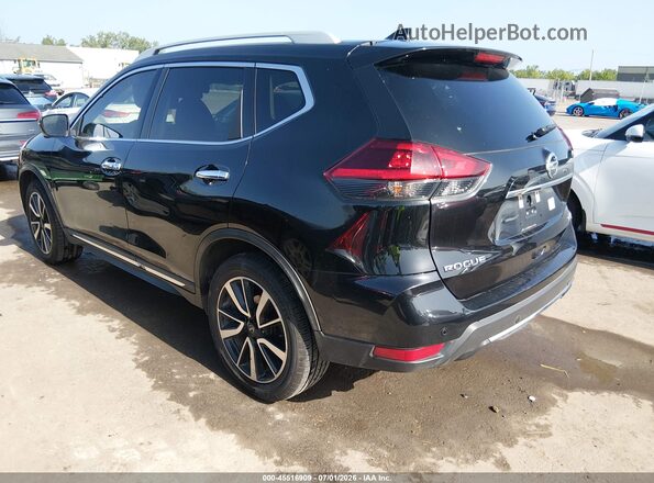 5N1AT2MV9KC723548 2019 NISSAN ROGUE Black უკანა მარცხენა