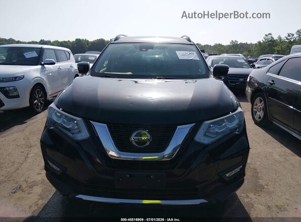 5N1AT2MV9KC723548 2019 NISSAN ROGUE Black ხელსაწყოთა პანელის ხედი
