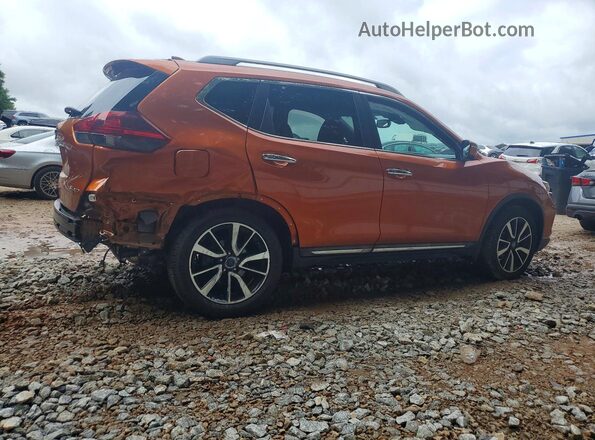 5N1AT2MV9KC738647 2019 NISSAN ROGUE Orange Tył prawy