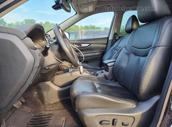 5N1AT2MV9KC747512 2019 NISSAN ROGUE Black Vista interior delantera
