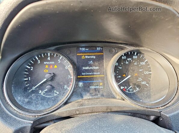5N1AT2MV9KC747512 2019 NISSAN ROGUE Black Vista del cuadro de instrumentos