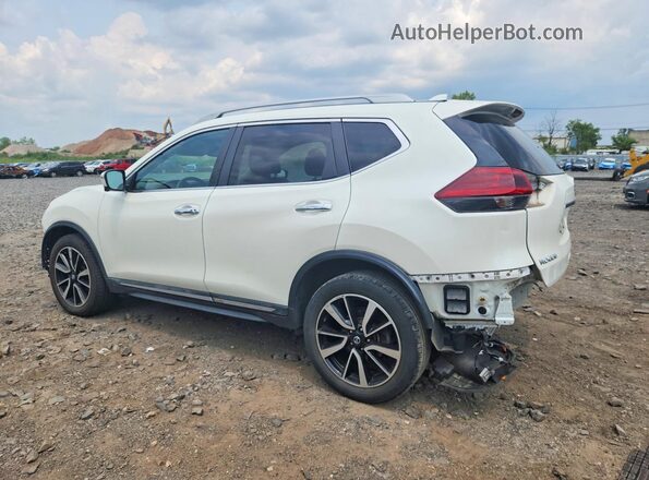 5N1AT2MV9KC758347 2019 NISSAN ROGUE Белый Задняя левая четверть