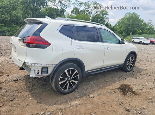 5N1AT2MV9KC758347 2019 NISSAN ROGUE Белый Задняя правая четверть