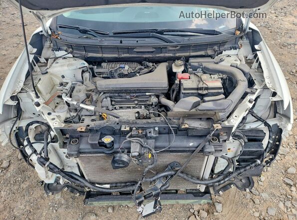 5N1AT2MV9KC758347 2019 NISSAN ROGUE Белый Вид подкапотного пространства