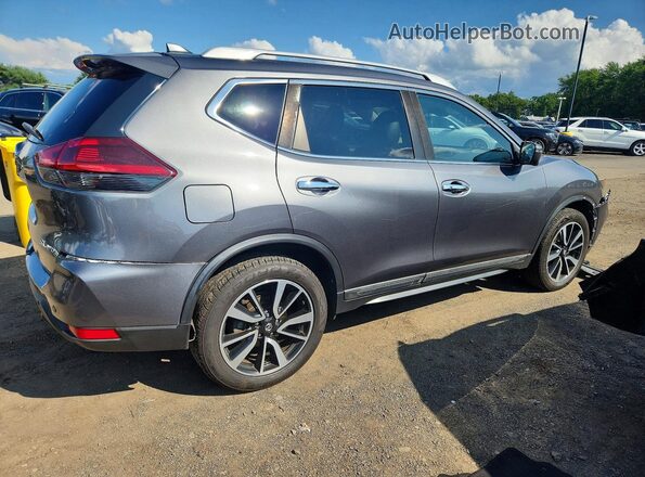 5N1AT2MV9KC767338 2019 NISSAN ROGUE Gray უკანა მარჯვენა