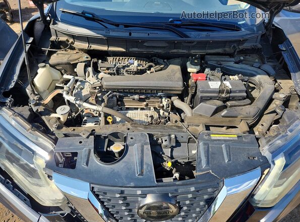 5N1AT2MV9KC767338 2019 NISSAN ROGUE Gray ძრავის განყოფილების ხედი