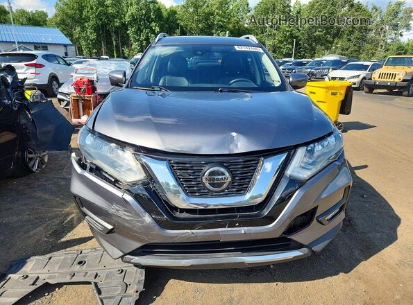 5N1AT2MV9KC767338 2019 NISSAN ROGUE Gray წინა ხედი