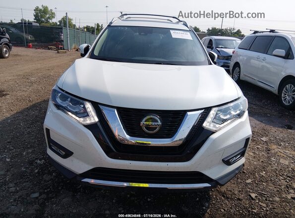5N1AT2MV9KC771485 2019 NISSAN ROGUE White Instrument cluster view