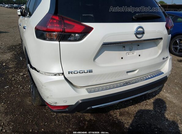 5N1AT2MV9KC771485 2019 NISSAN ROGUE White 