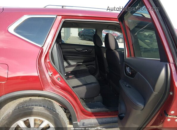 5N1AT2MV9KC809426 2019 NISSAN ROGUE Red VIN კოდის სტიკერის ხედი