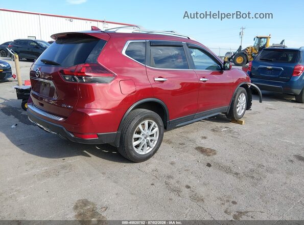 5N1AT2MV9KC809426 2019 NISSAN ROGUE Red უკანა მარჯვენა