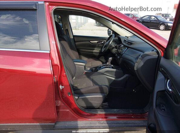 5N1AT2MV9KC809426 2019 NISSAN ROGUE Red წინა სალონის ხედი