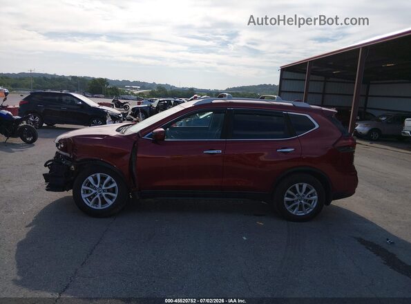 5N1AT2MV9KC809426 2019 NISSAN ROGUE Red 