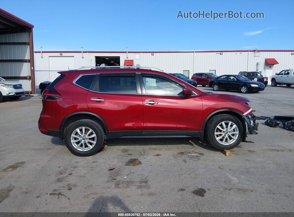 5N1AT2MV9KC809426 2019 NISSAN ROGUE Red სალონის 360-გრადუსიანი ხედი