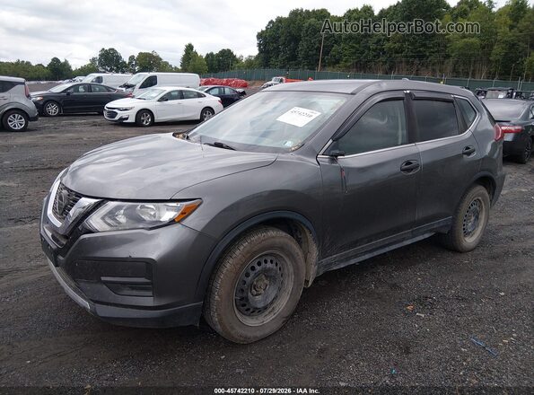 5N1AT2MV9KC813119 2019 NISSAN ROGUE Gray Vista tres cuartos delantera izquierda