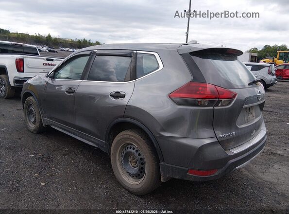 5N1AT2MV9KC813119 2019 NISSAN ROGUE Gray Trasero izquierdo