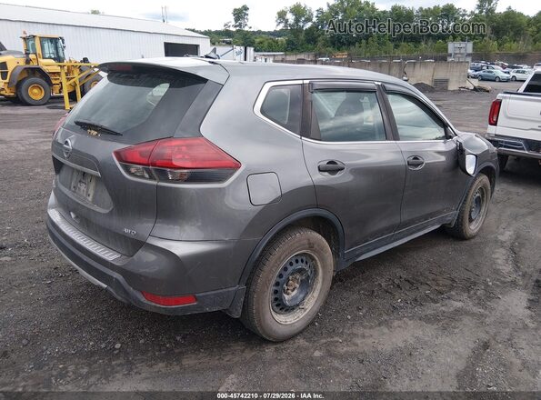 5N1AT2MV9KC813119 2019 NISSAN ROGUE Gray Trasero derecho