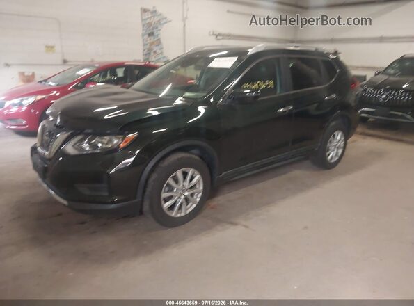 5N1AT2MV9LC717797 2020 NISSAN ROGUE Черный Передняя левая четверть