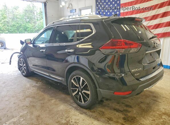 5N1AT2MV9LC751013 2020 NISSAN ROGUE Black Trasero izquierdo