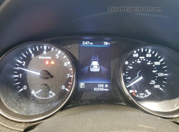 5N1AT2MV9LC751013 2020 NISSAN ROGUE Black Vista del cuadro de instrumentos