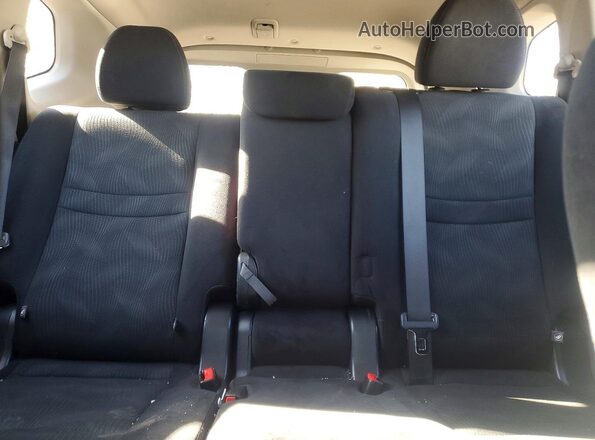 5N1AT2MVXGC762995 2016 NISSAN ROGUE Gray Հետևի նստատեղերի տեսք