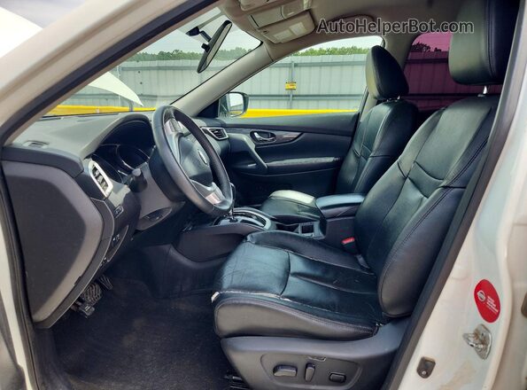 5N1AT2MVXGC773205 2016 NISSAN ROGUE White წინა სალონის ხედი