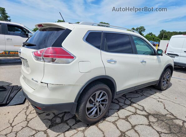 5N1AT2MVXGC773205 2016 NISSAN ROGUE White უკანა მარჯვენა