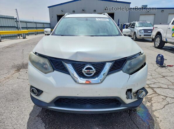 5N1AT2MVXGC773205 2016 NISSAN ROGUE White წინა ხედი