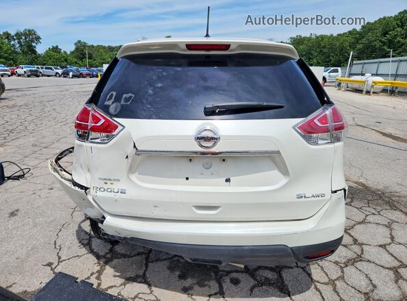 5N1AT2MVXGC773205 2016 NISSAN ROGUE White უკანა ხედი