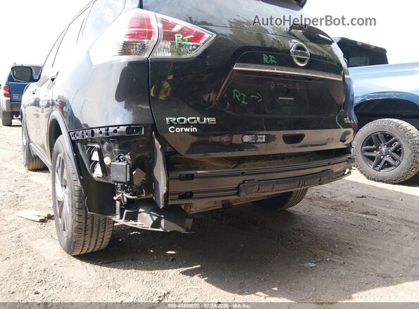 5N1AT2MVXGC799836 2016 NISSAN ROGUE Черный Вид задней части салона
