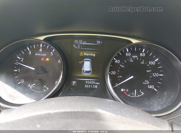 5N1AT2MVXGC799836 2016 NISSAN ROGUE Черный Вид задних сидений