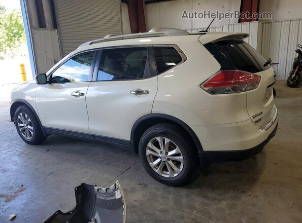 5N1AT2MVXGC814562 2016 NISSAN ROGUE Белый Задняя левая четверть