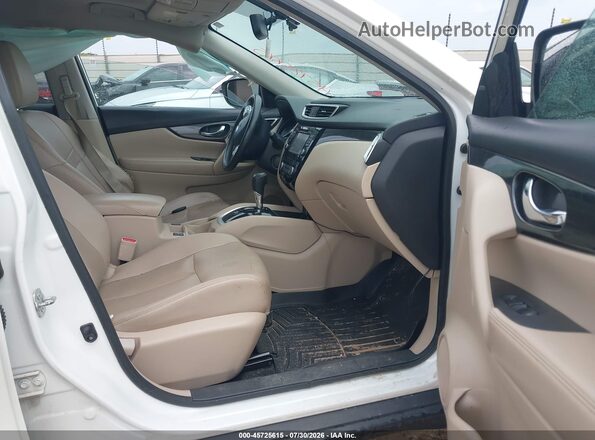 5N1AT2MVXGC848856 2016 NISSAN ROGUE White Vista interior delantera