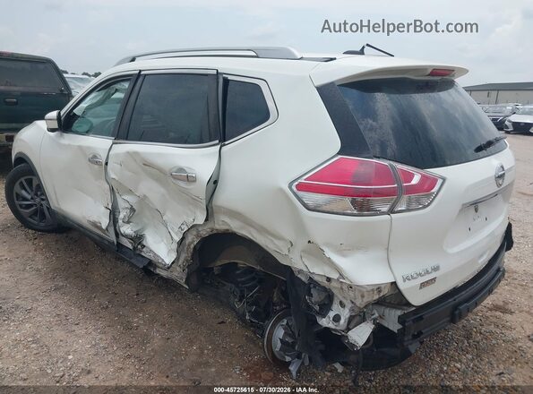 5N1AT2MVXGC848856 2016 NISSAN ROGUE White Trasero izquierdo