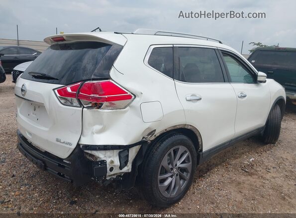 5N1AT2MVXGC848856 2016 NISSAN ROGUE White Trasero derecho