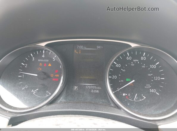 5N1AT2MVXGC848856 2016 NISSAN ROGUE White Vista de los asientos traseros