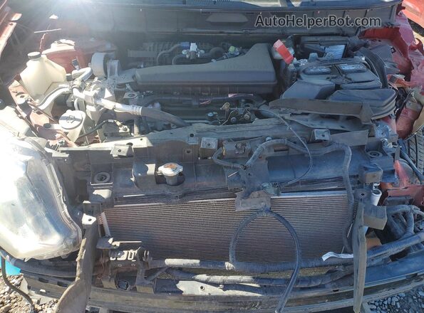 5N1AT2MVXGC889326 2016 NISSAN ROGUE Red Widok komory silnika