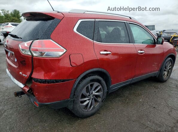 5N1AT2MVXGC924771 2016 NISSAN ROGUE Red Rear right