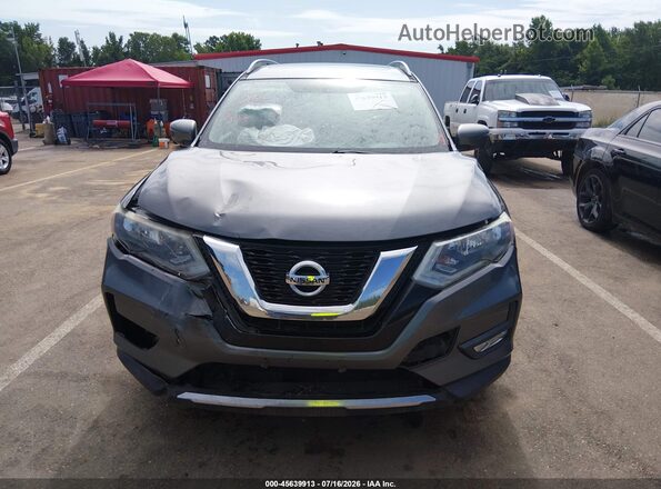 5N1AT2MVXHC750167 2017 NISSAN ROGUE Gray წინა პანელის ხედი